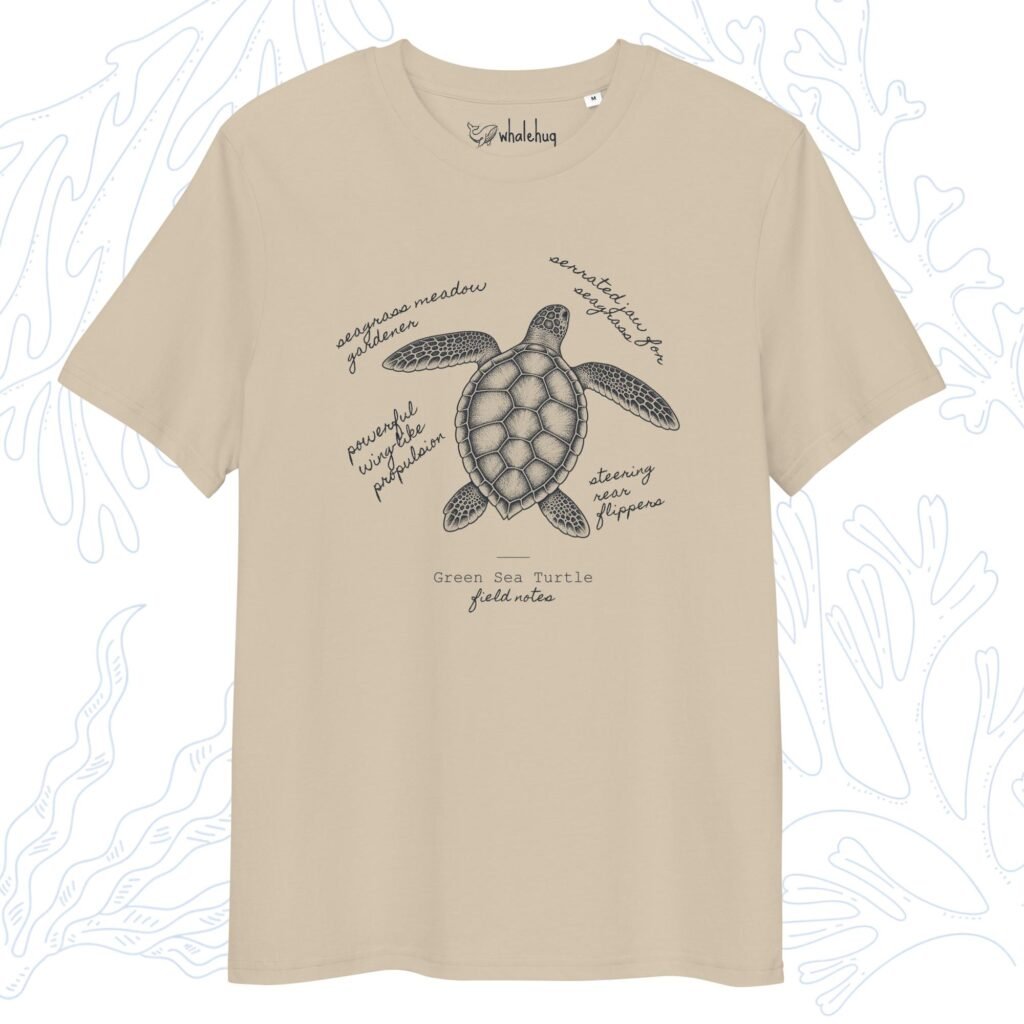 Leatherback Turtle Field Notes T-Shirt