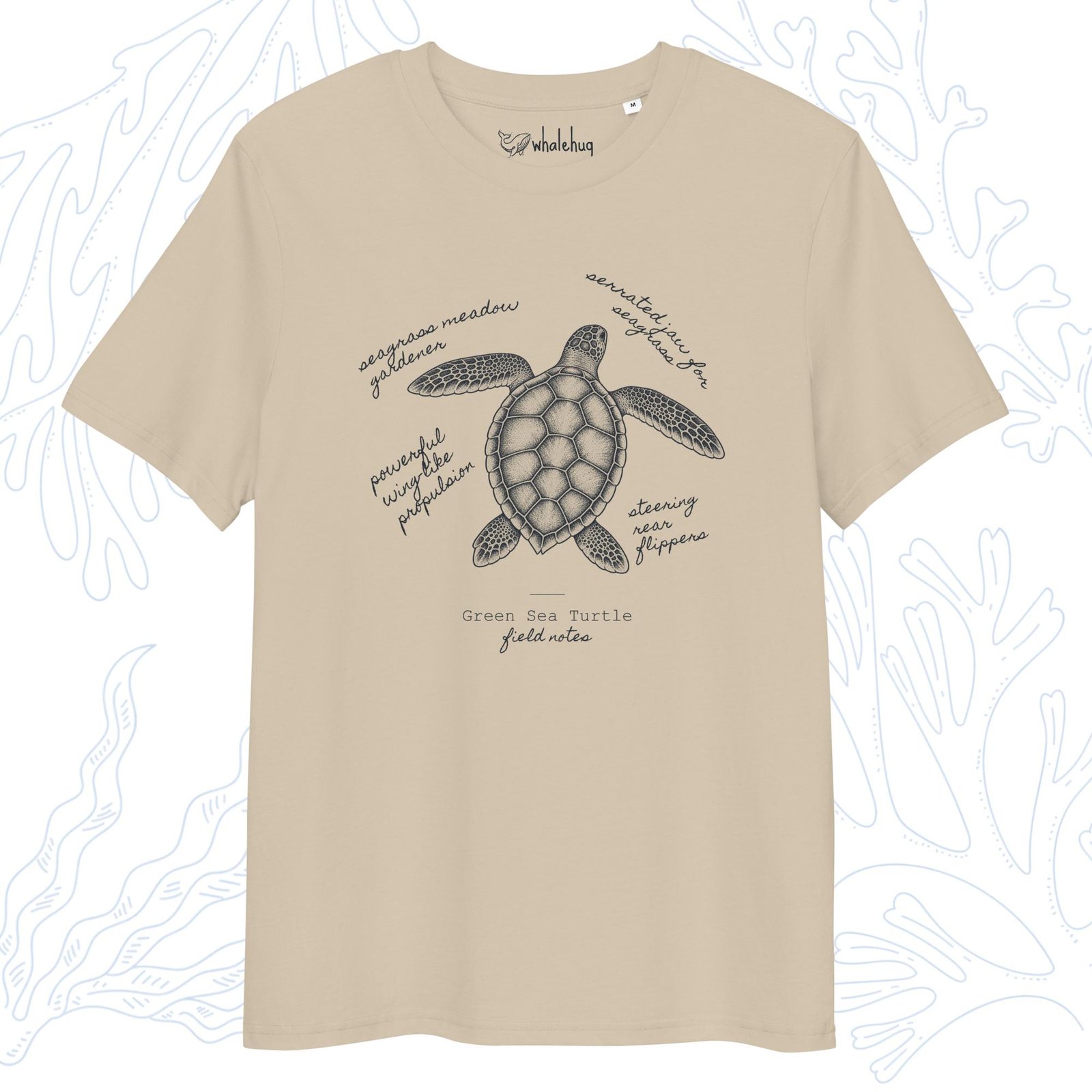 Leatherback Turtle Field Notes T-Shirt - Image 1