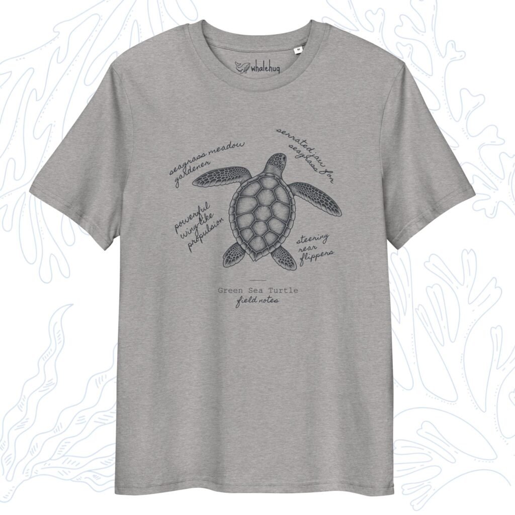 Leatherback Turtle Field Notes T-Shirt