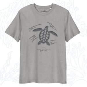 Leatherback Turtle Field Notes T-Shirt - Image 2