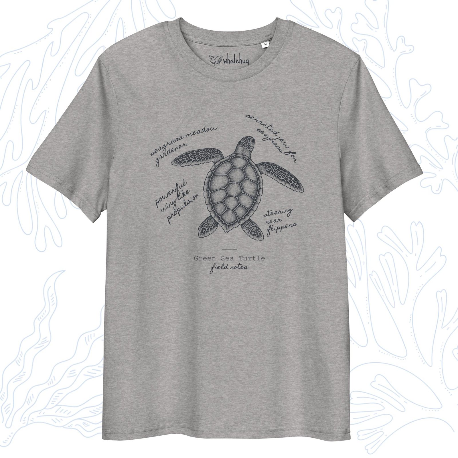 Leatherback Turtle Field Notes T-Shirt - Image 2
