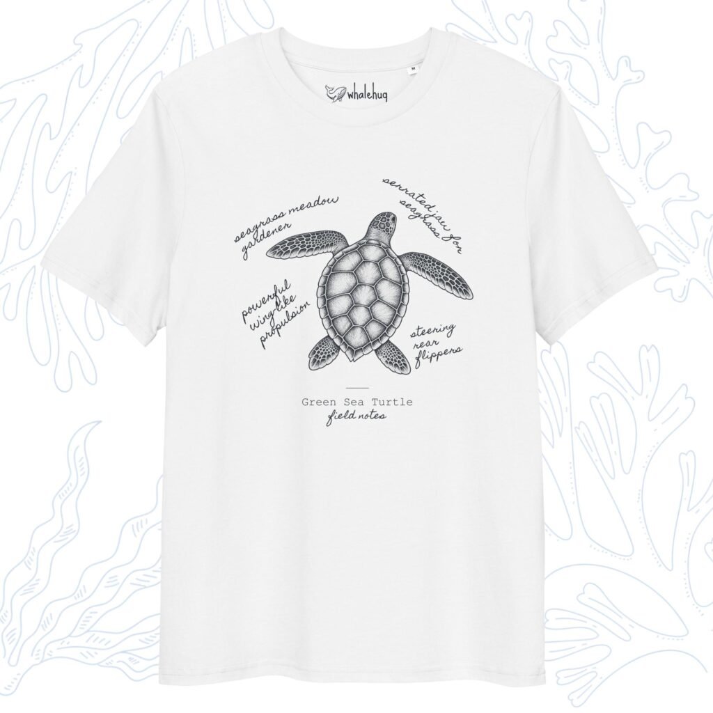 Leatherback Turtle Field Notes T-Shirt