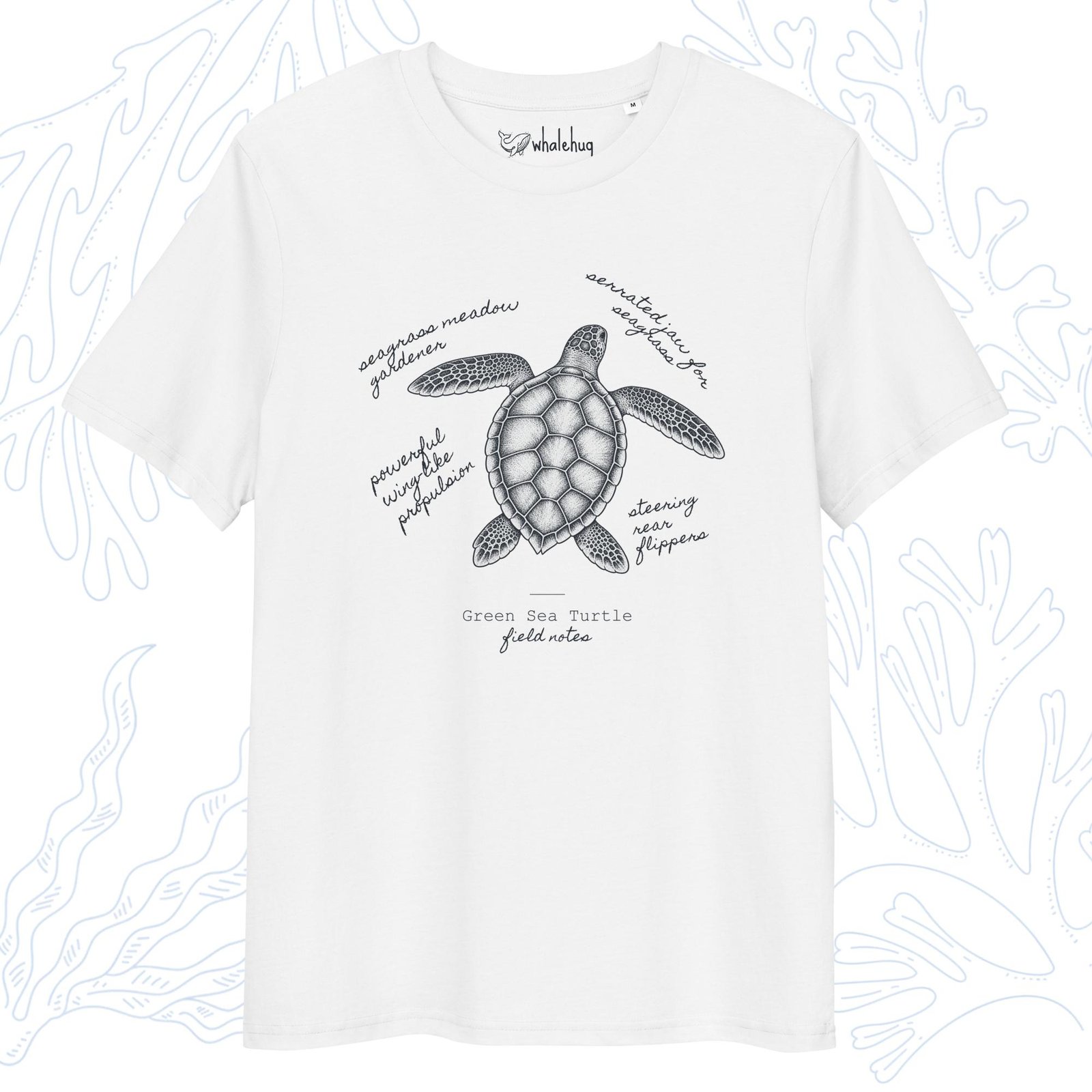 Leatherback Turtle Field Notes T-Shirt - Image 3